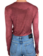 The Glove top (Pomegranate)