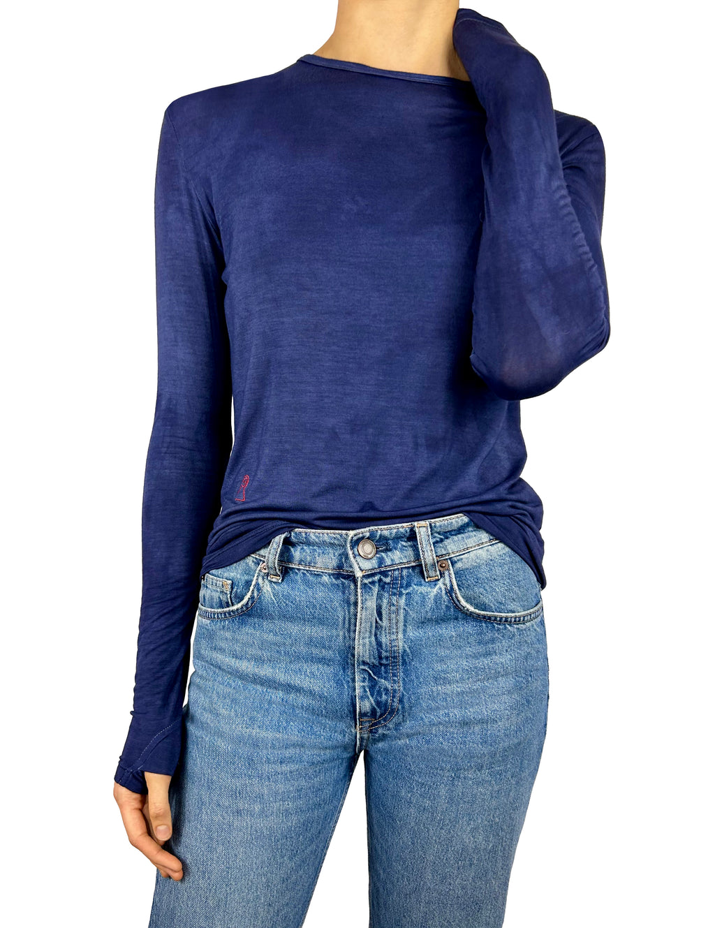 The Glove top (Perfect Blue)