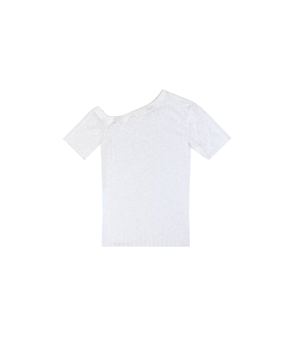 The Jiji ribbed Top (Ivory)
