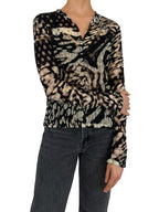 The Marble Tulle Top