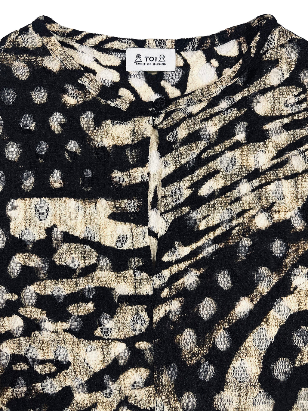 The Marble Tulle Top