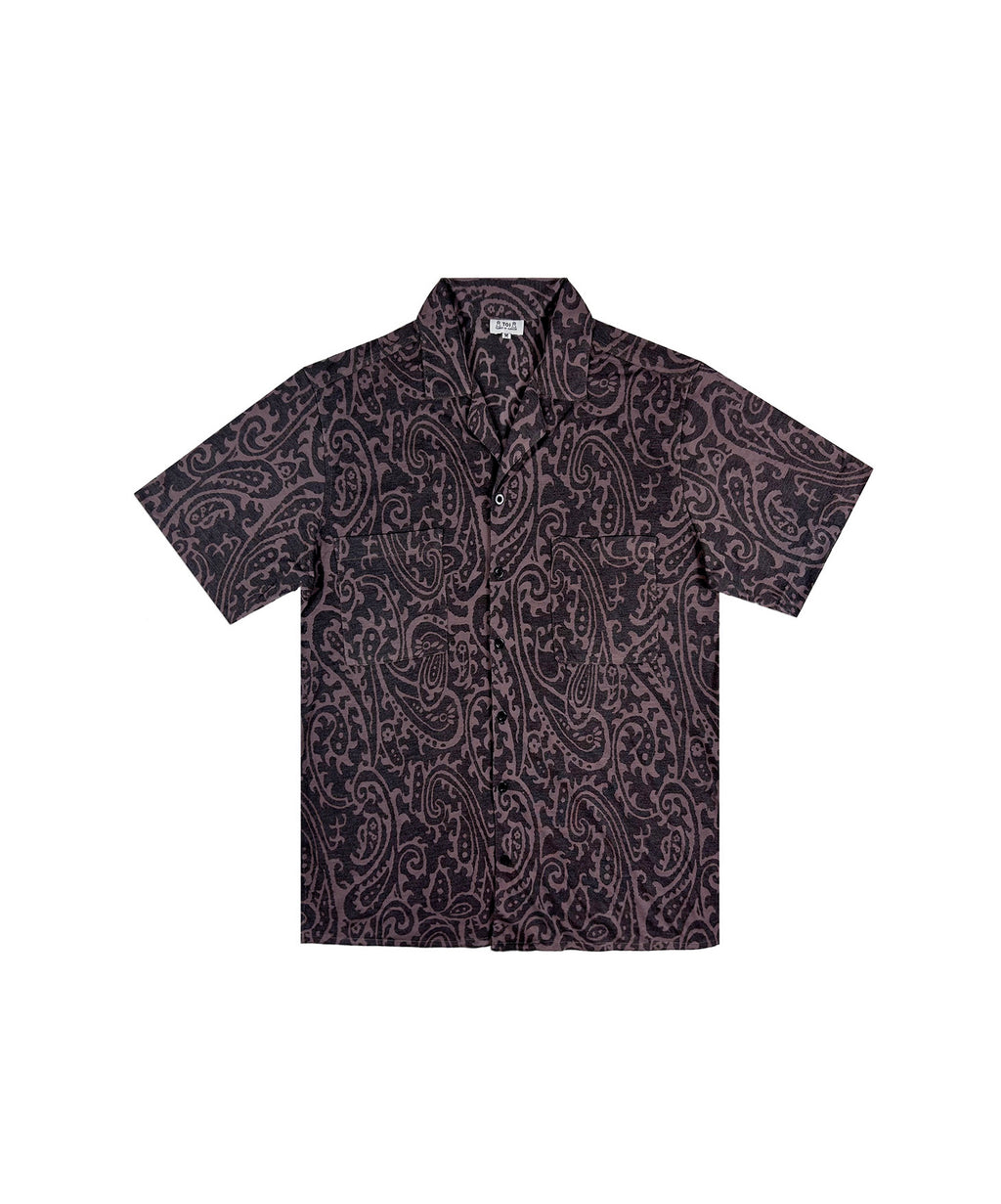 The Paisley camp collar shirt