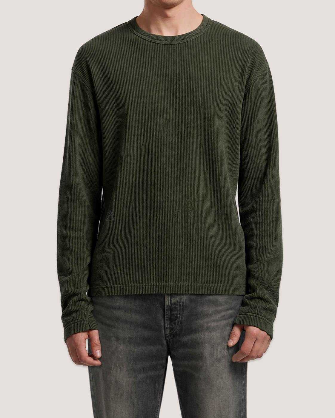 Waffle Knit Long Sleeve