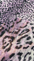 Leopard Tulle Blouse