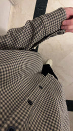 Camisa en jacquard de algodón